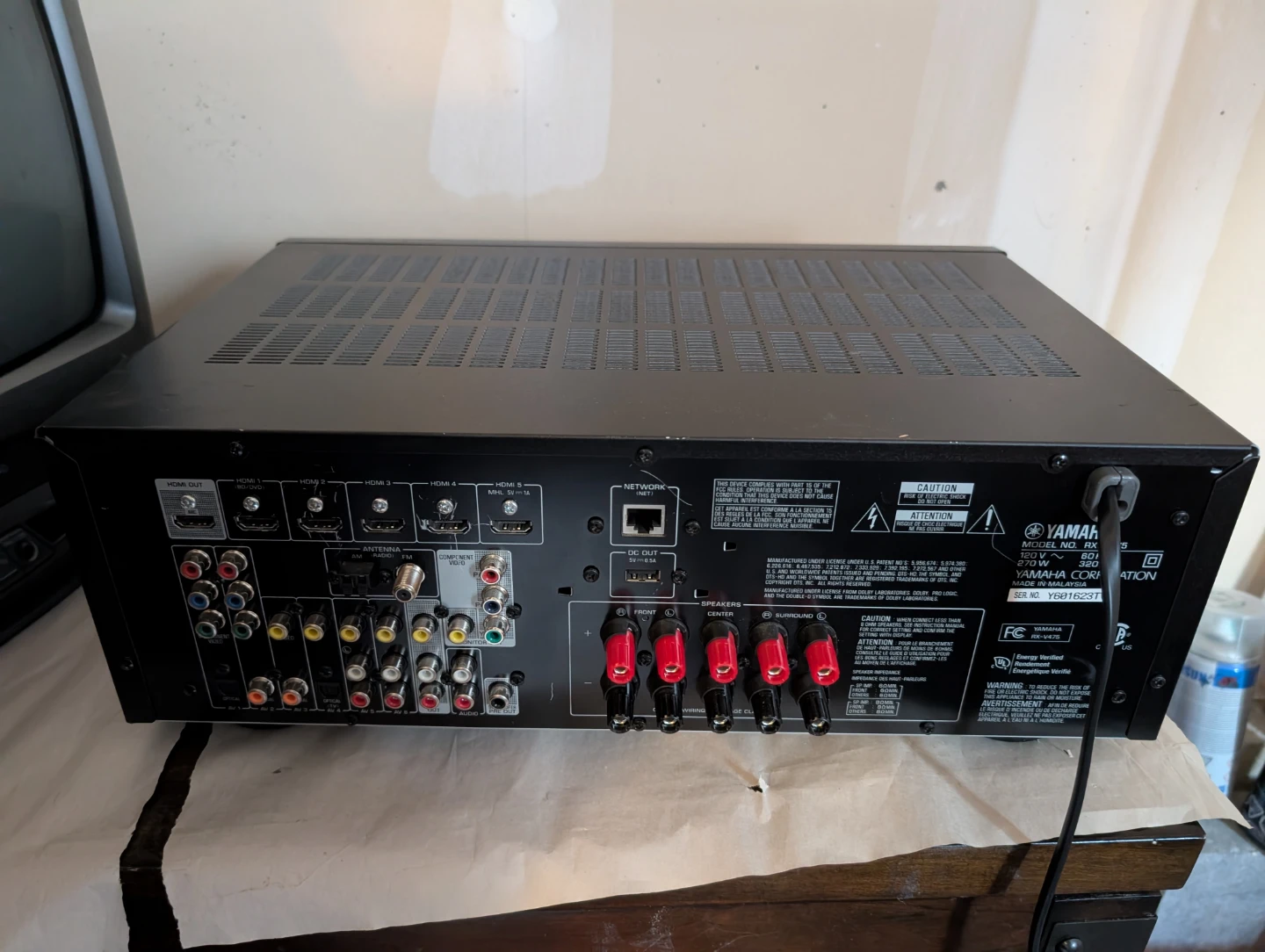 Yamaha Natural Sound AV Receiver RX-V475 - photo 4