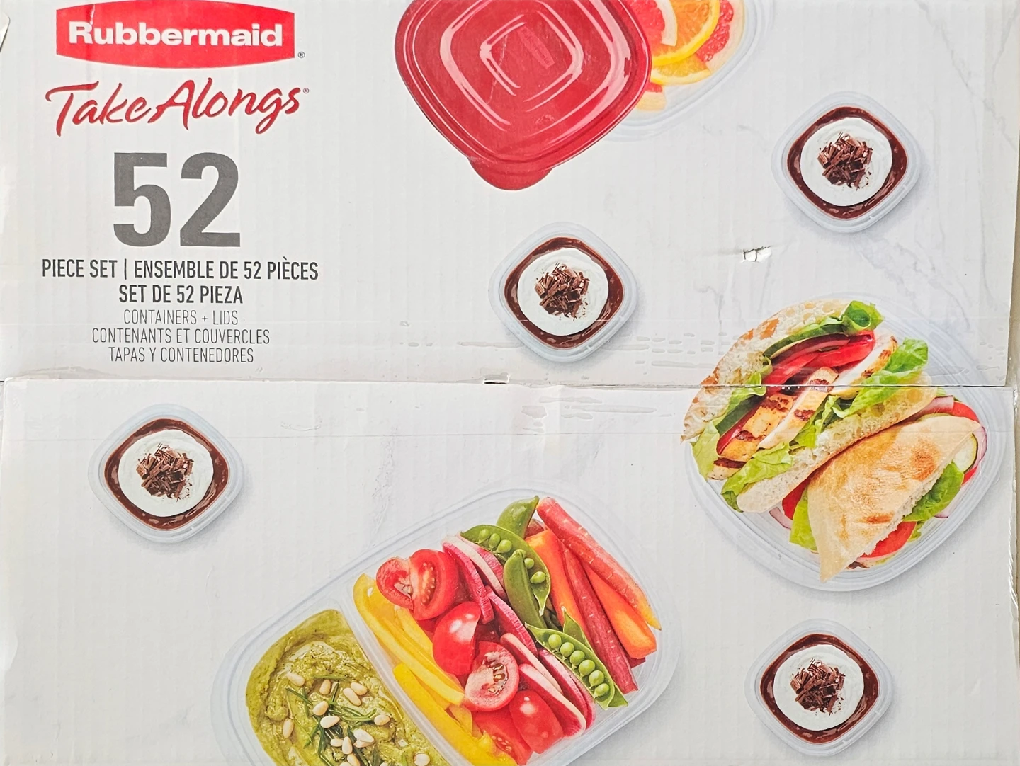 Rubbermaid Take Alongs 52 Piece Container Set