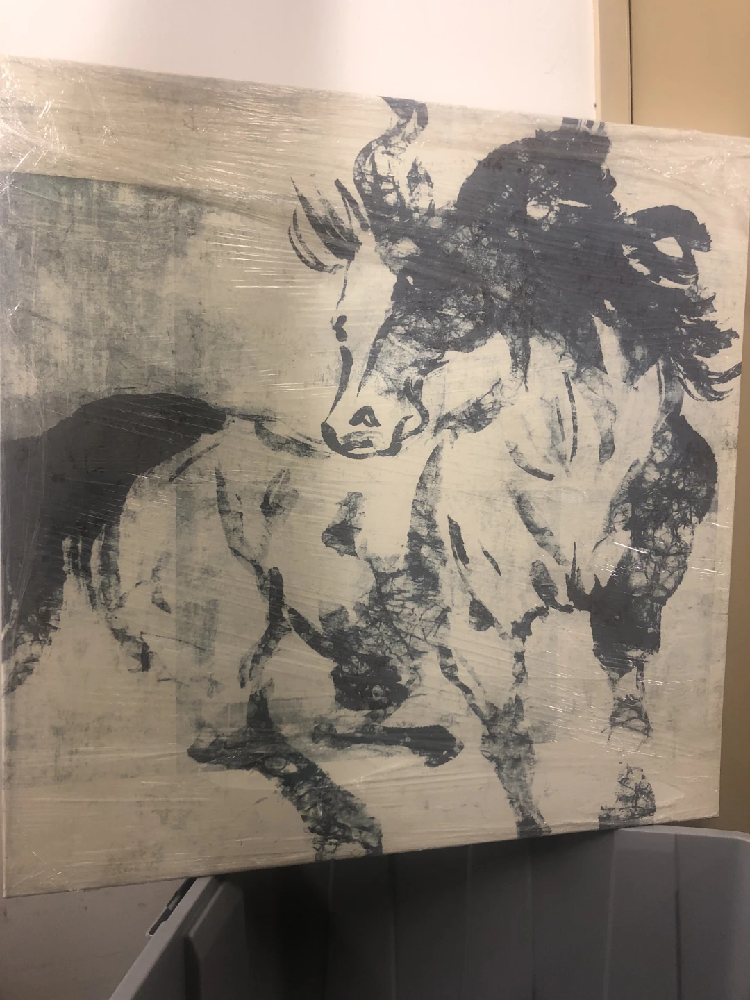 Canvas Art Print of a Horse