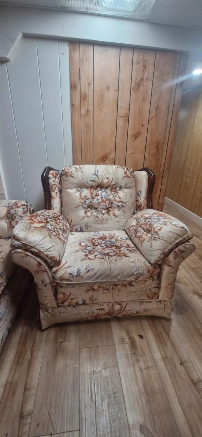 Floral Print Sofa Bed