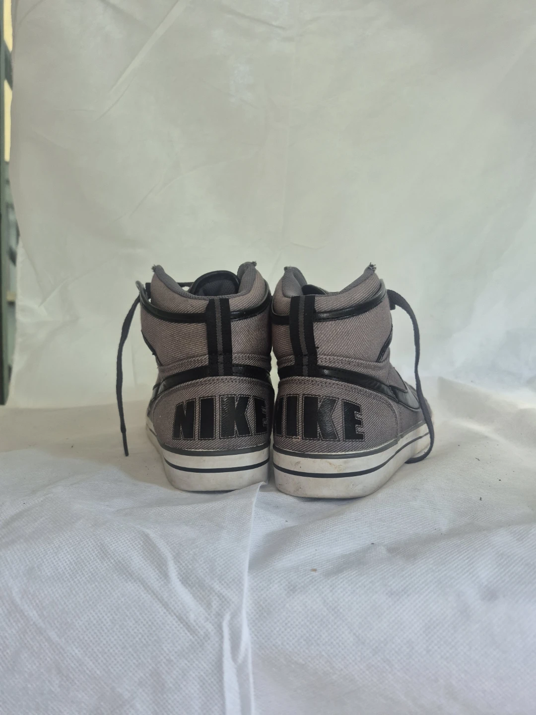 Nike Dunk Big High Canvas Size US 10 Anthracite Gray/Black RARE - photo 4
