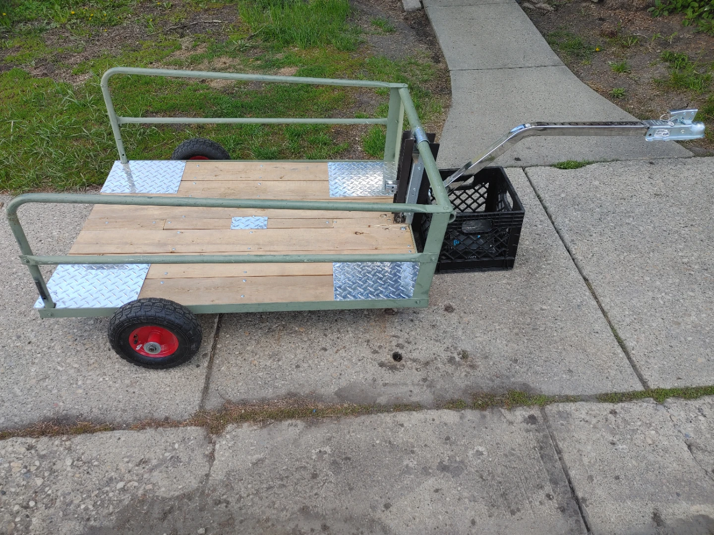 Utility Trailer with Wood Bed - photo 3