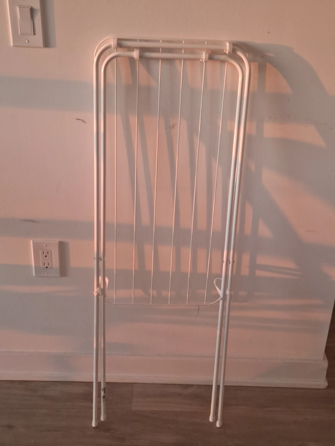 White Collapsible Drying Rack - photo 2