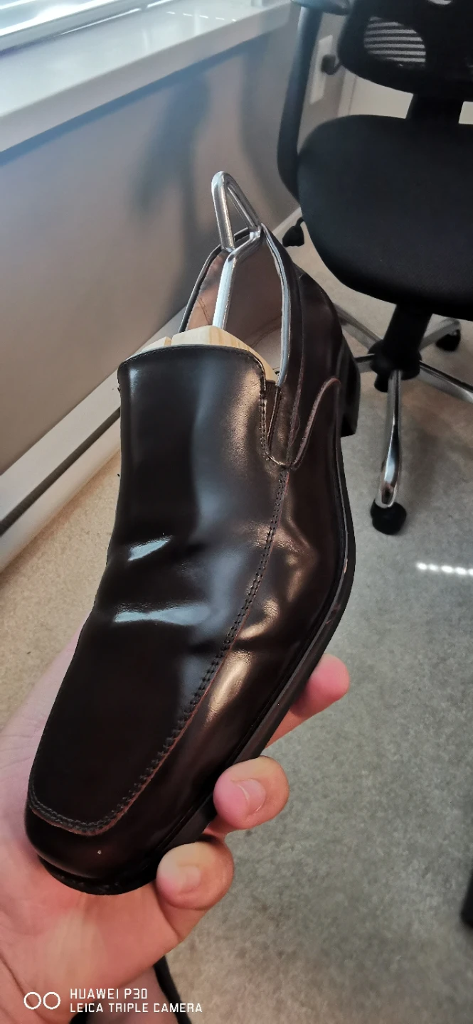 Stacy Adams Men's Brown Leather Dress Shoes Size 9.5 - photo 2