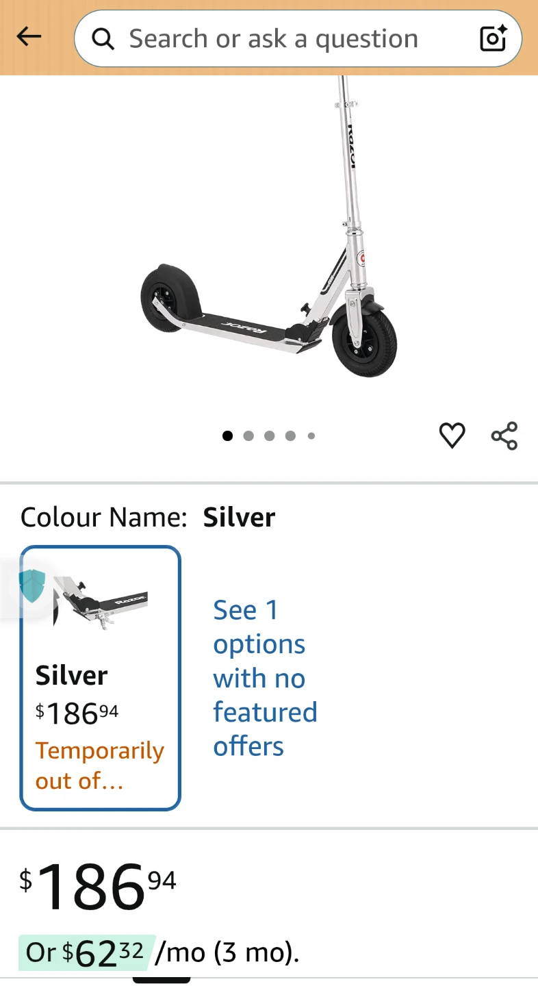 Razor A5 Air Kick Scooter - photo 4