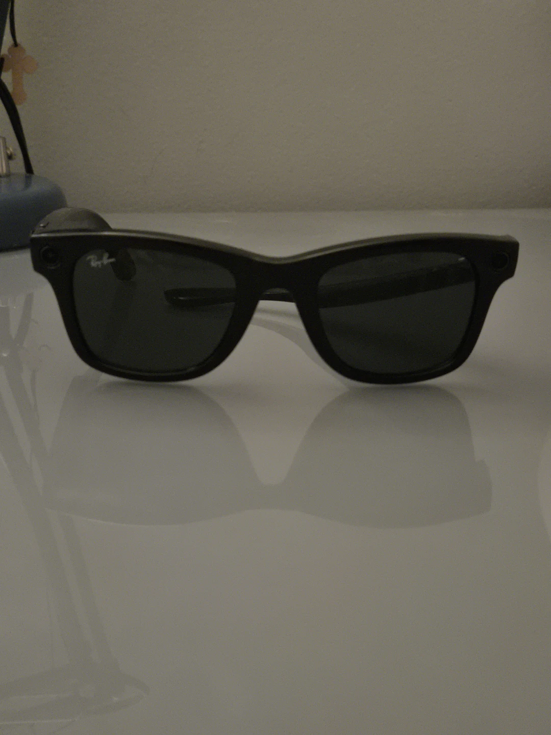 Ray-Ban Wayfarer Smart Glasses and Charging Case