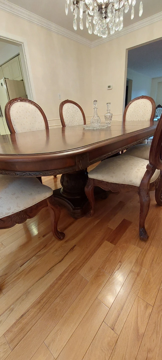 Wooden Dining Table chairs sold Separately - photo 2