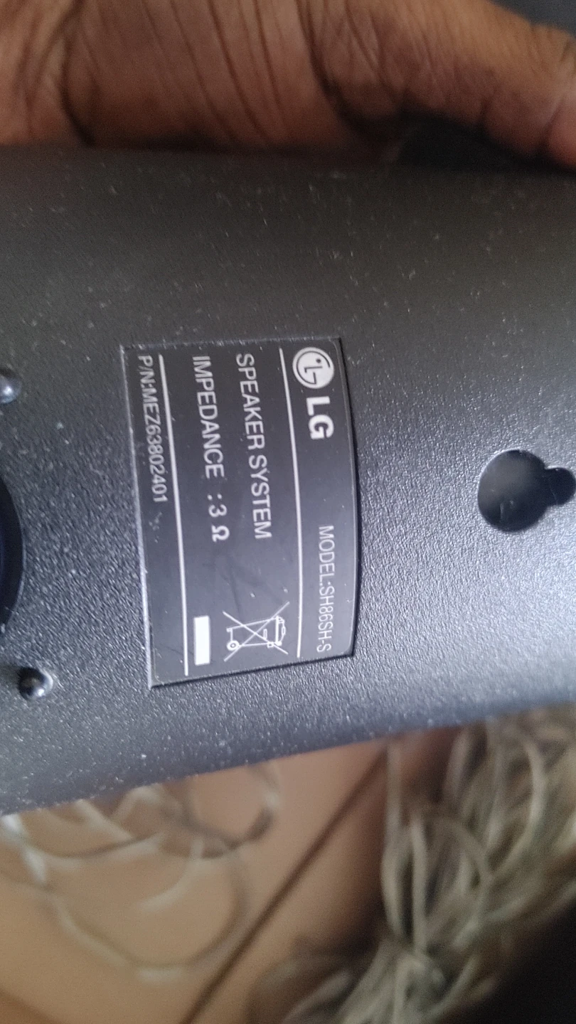 LG Speaker System SH86SH-S - photo 3