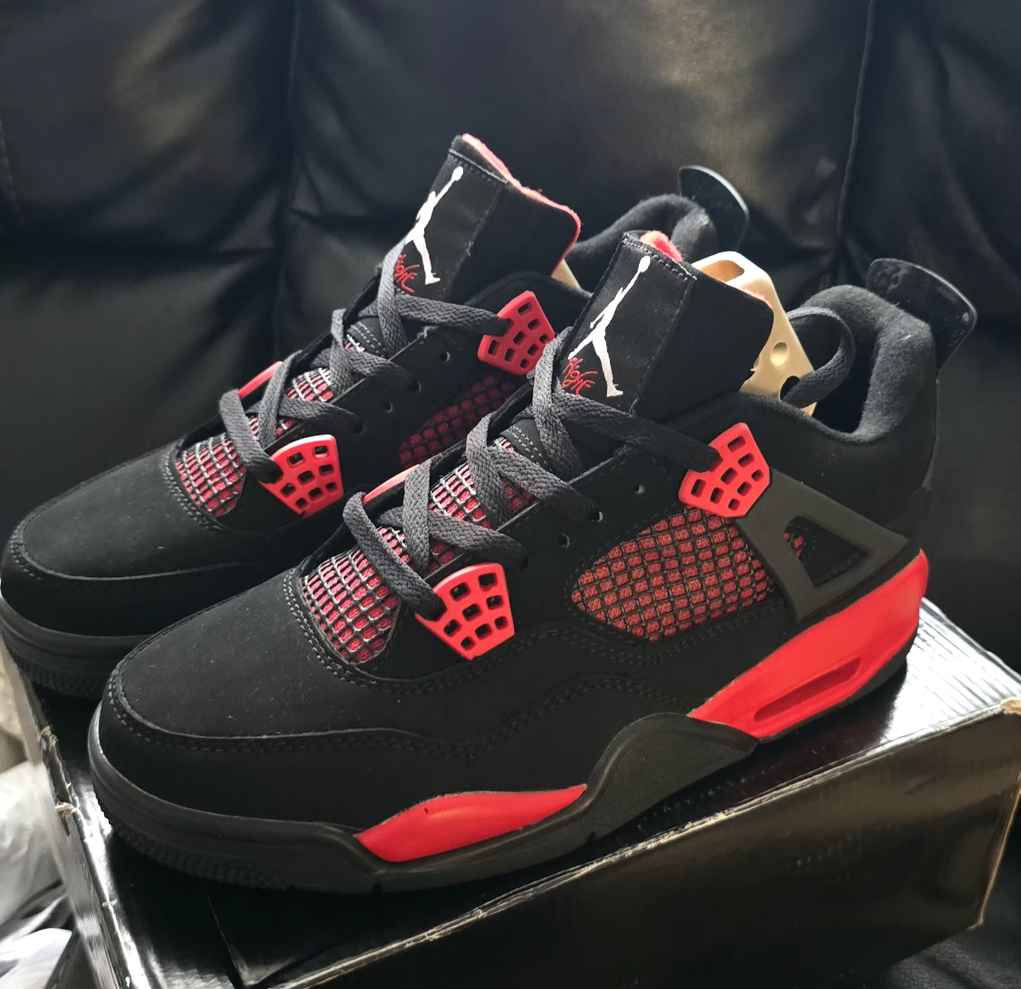 Brand new Jordan 4 Red Thunder for sale