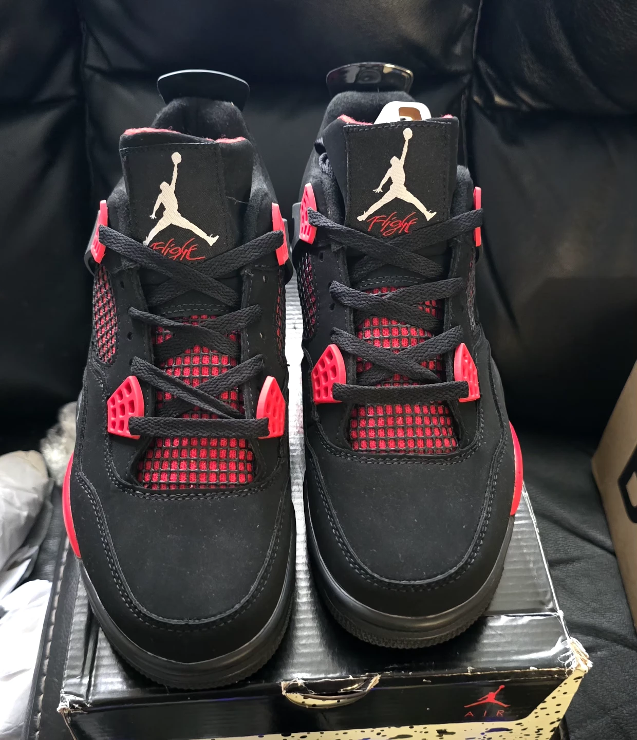 Brand new Jordan 4 Red Thunder for sale - photo 2