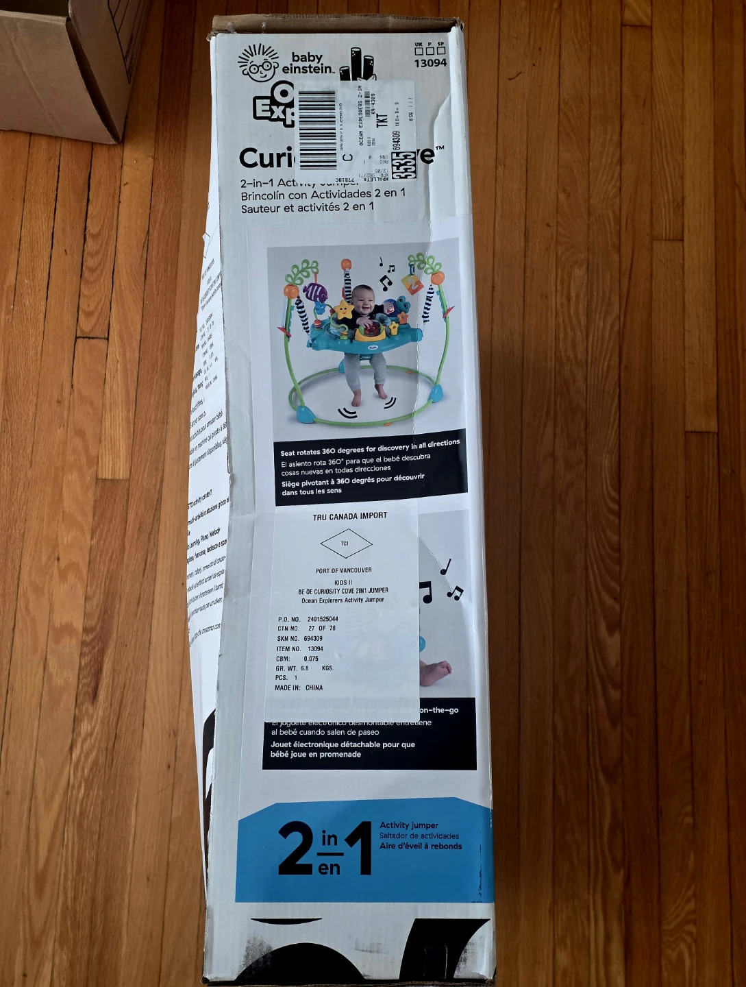 Baby Einstein Curiosity Cove 2-in-1 Activity Jumper - photo 4