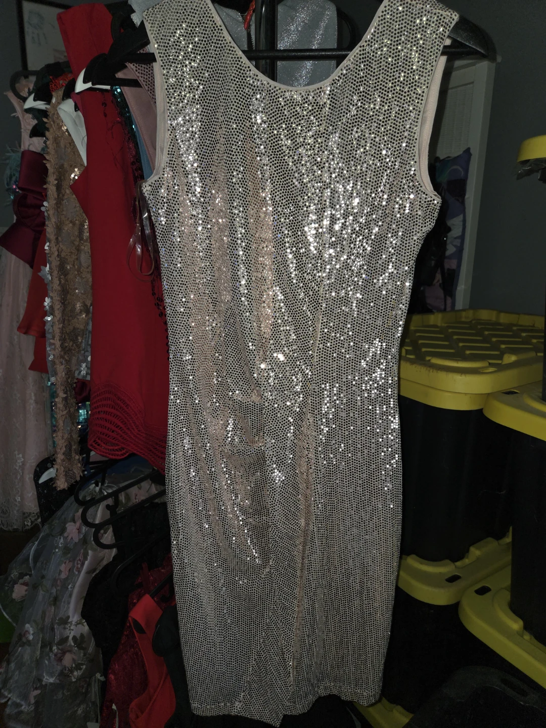 Sequin mini dress