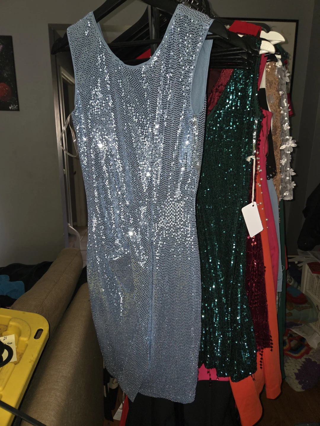 Sequin mini dress - photo 2