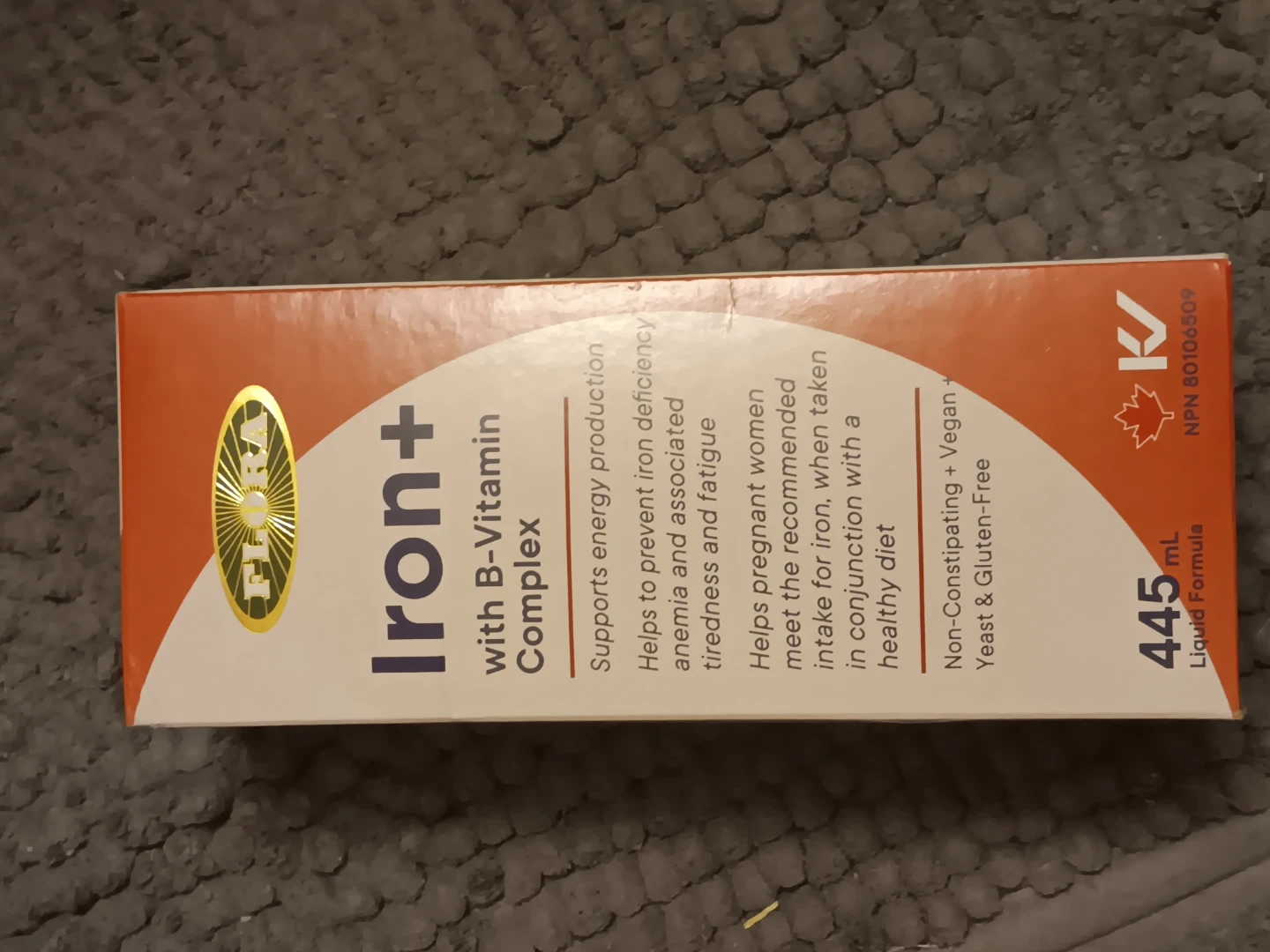 Flora Iron+ with B-Vitamin Complex Liquid Formula 445 mL - photo 3