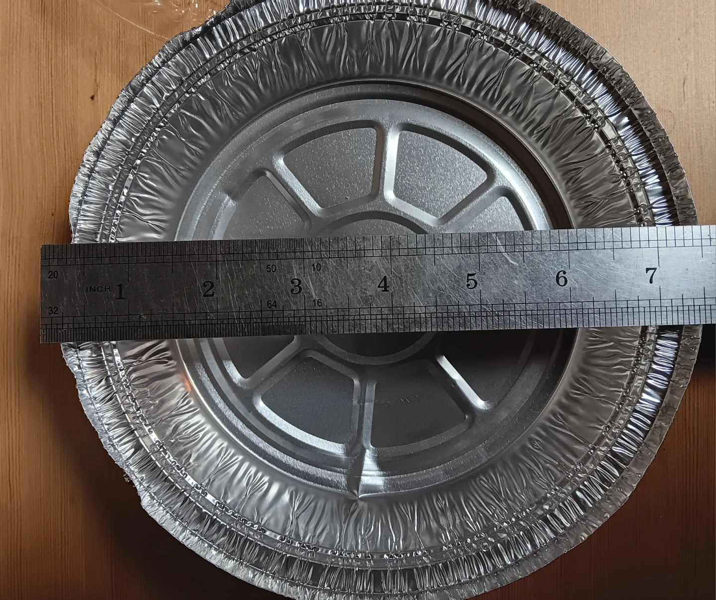 7" Round aluminum foil with lid containers - photo 5