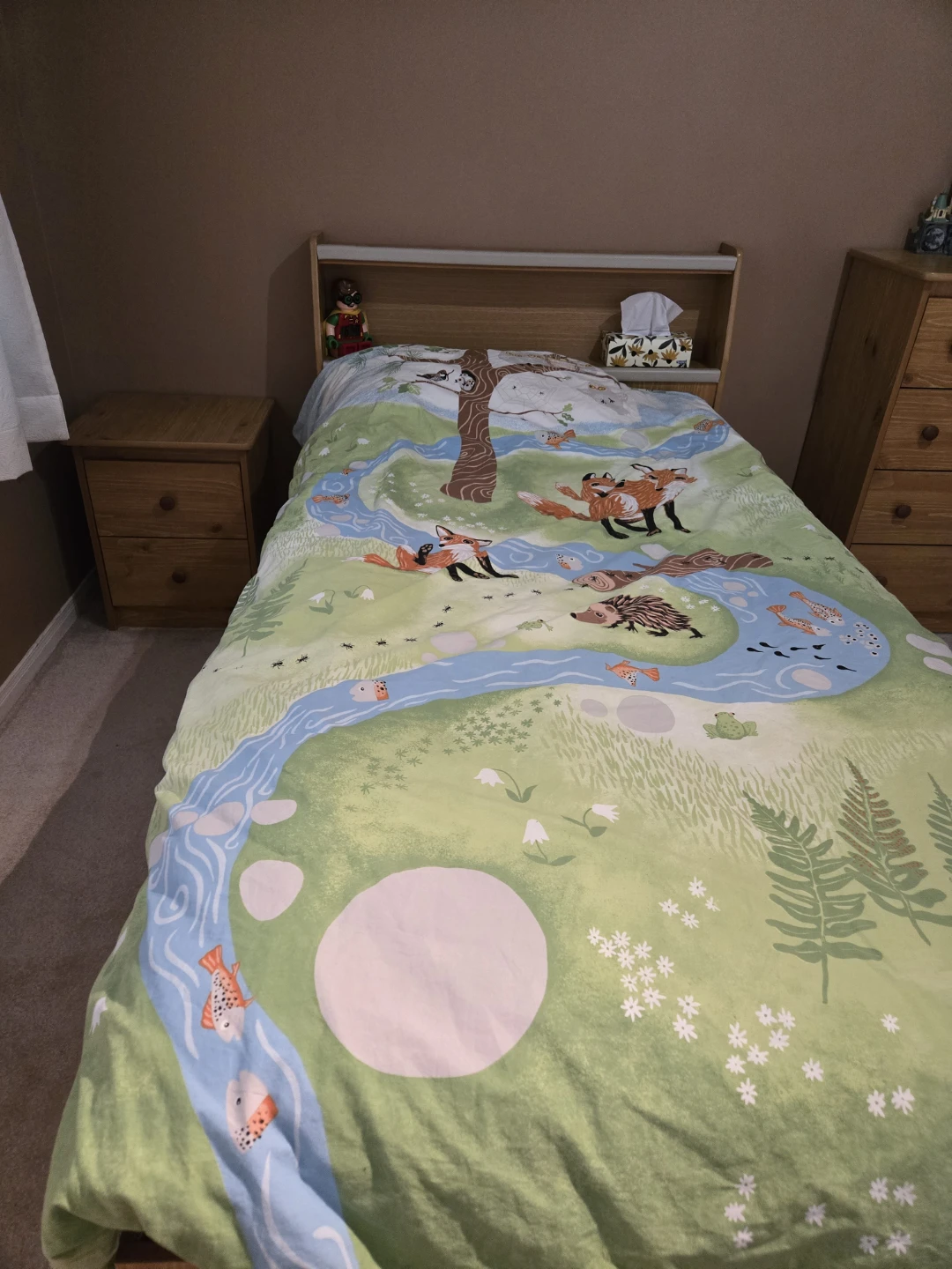 Twin Bedrooms set includes nightstand and drawer - photo 2
