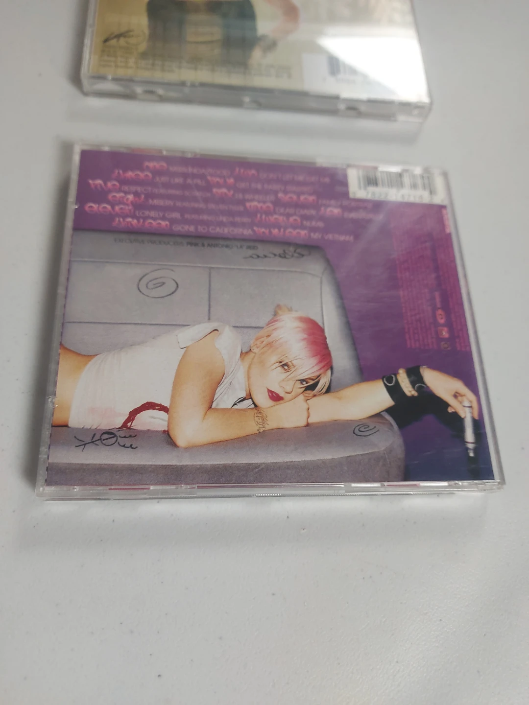 P!NK Can't Take Me Home and Missundaztood CDs - photo 3