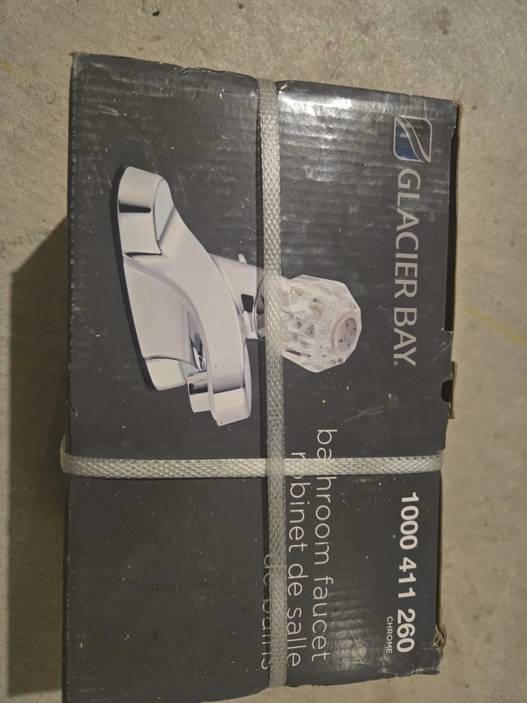 Glacier Bay Chrome Bathroom Faucet 1000 411 260