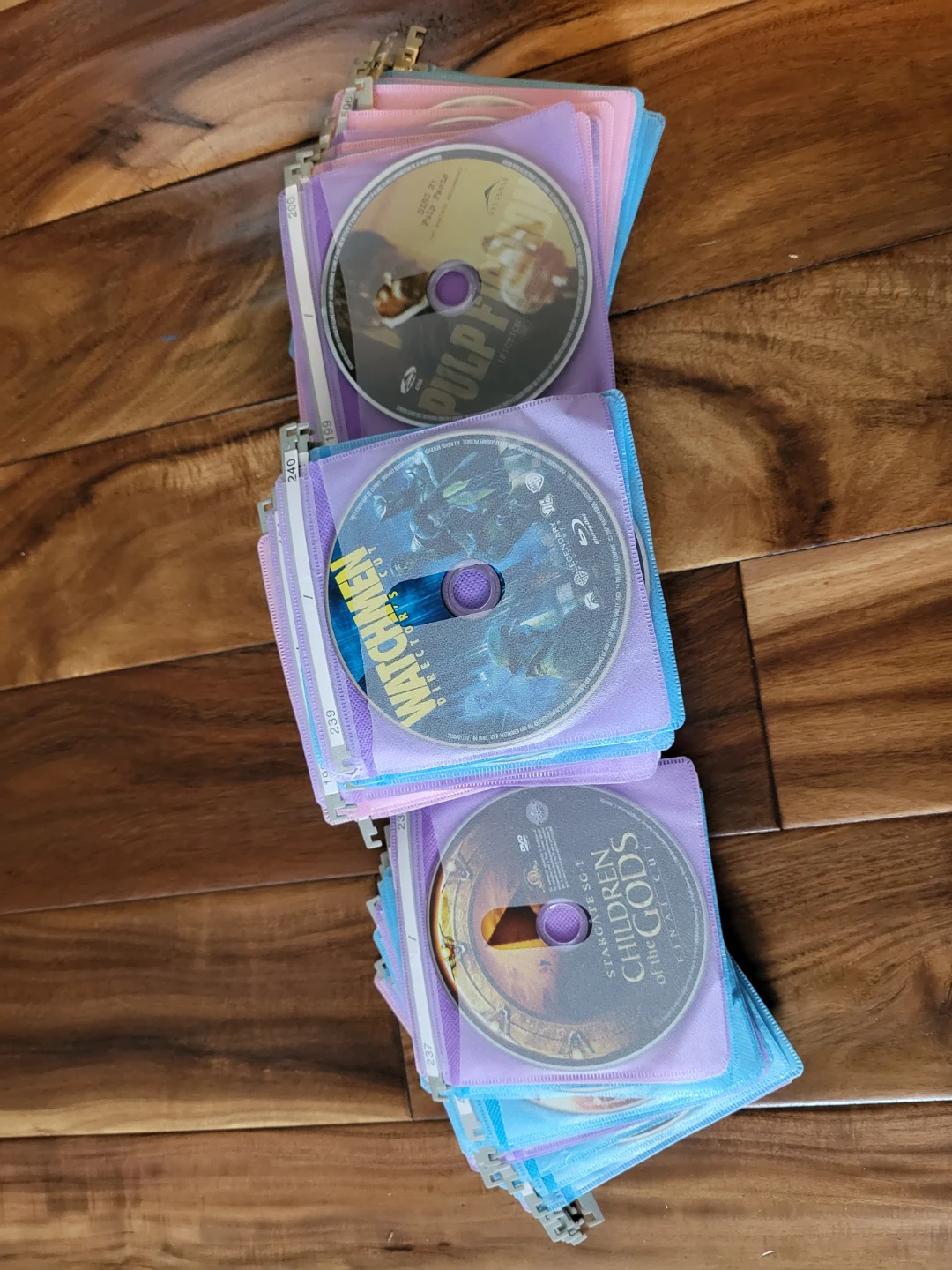 Collection of 100 DVDS