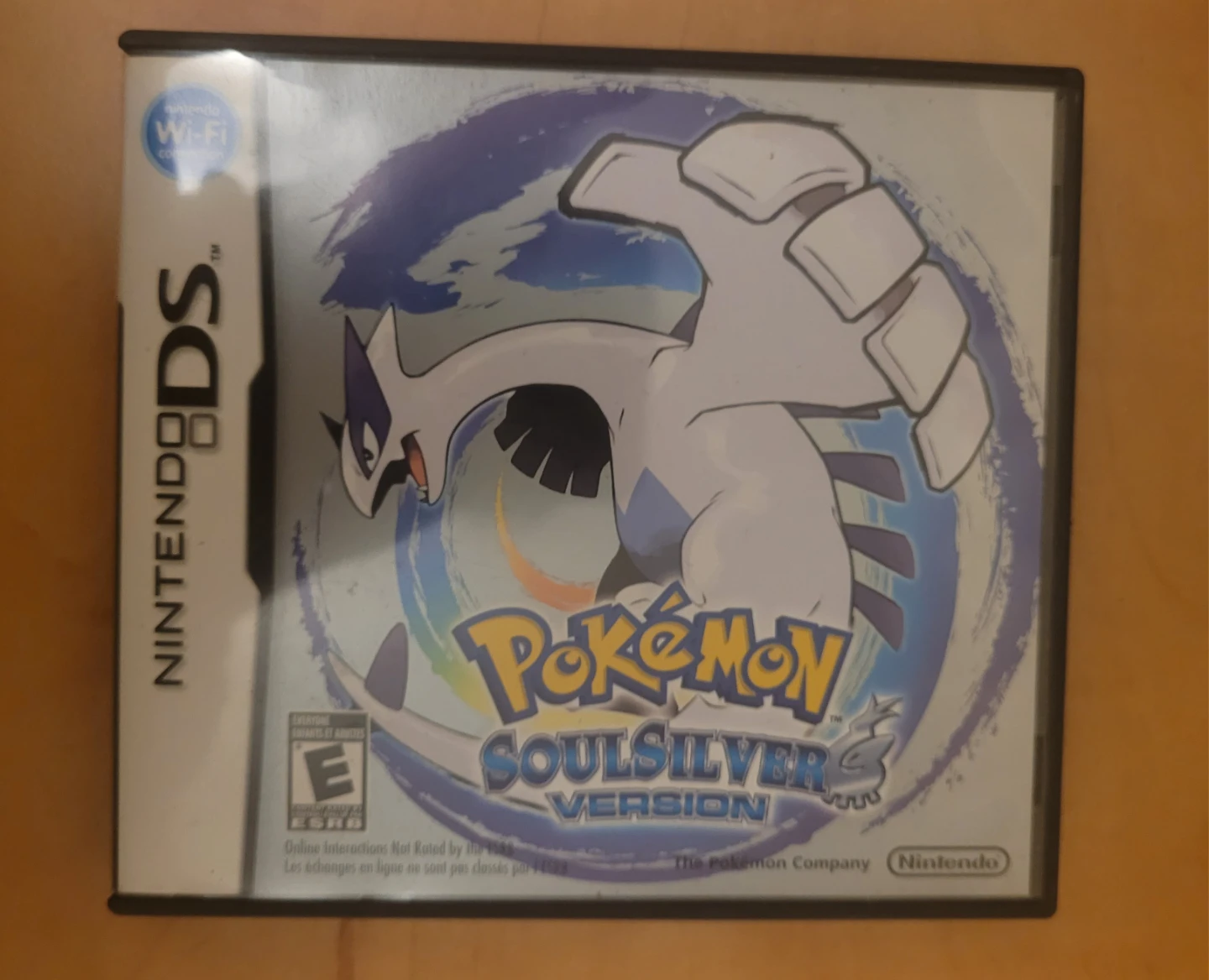 Pokemon Soulsilver Authentic Case and Manual