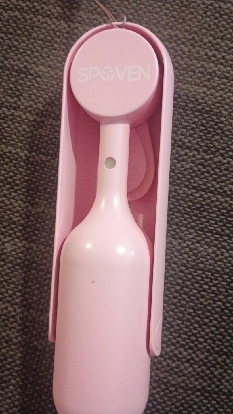 SPOVEN Pink Portable Handheld Fan HS-08 - photo 2