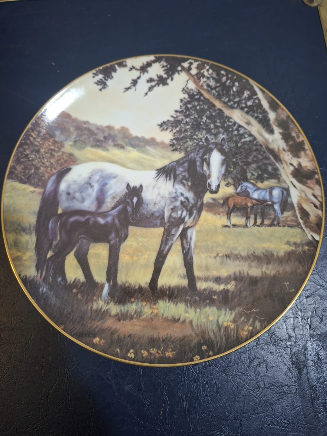 Hackett American "Country Days" Decorative Plate