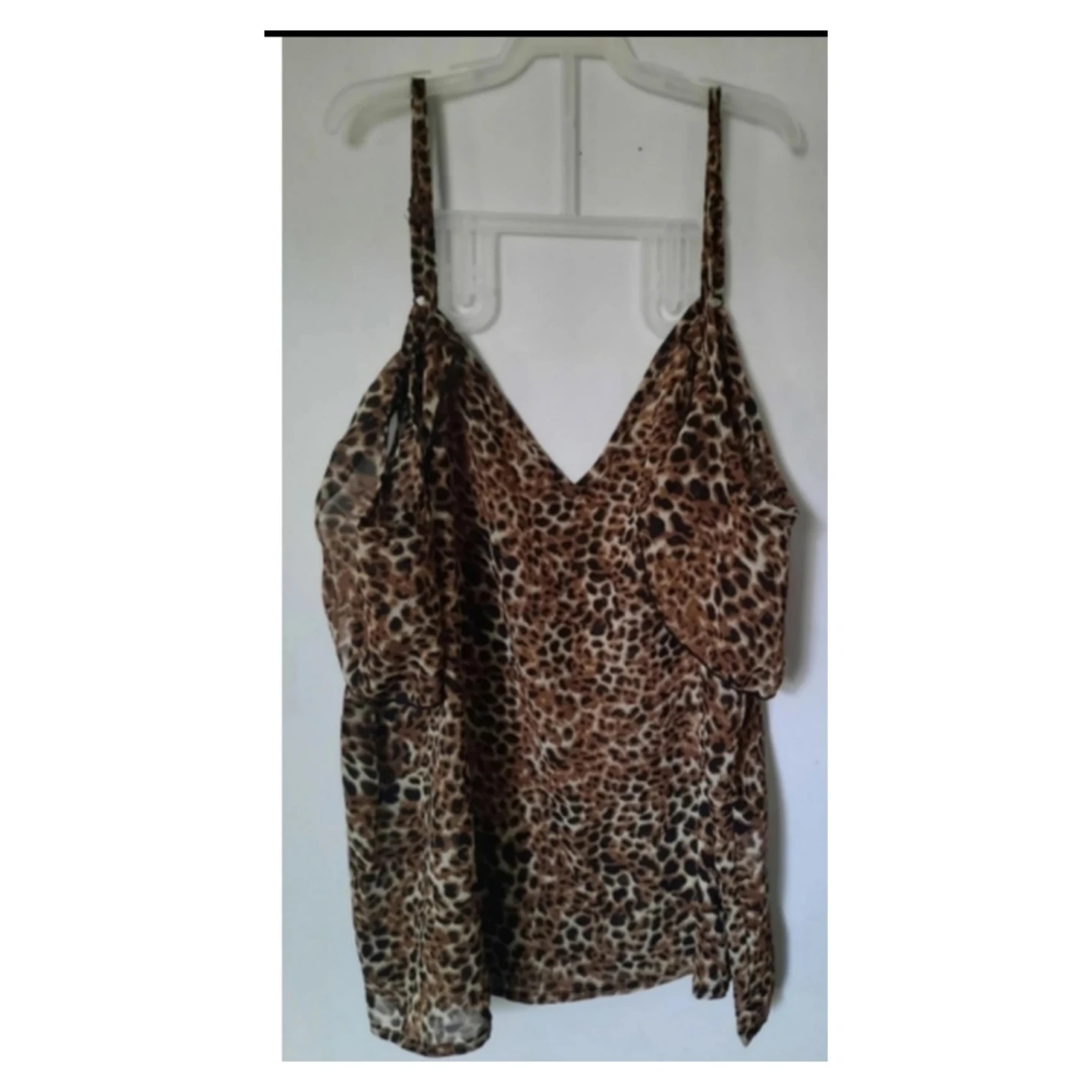 Women's Leopard Print Cold Shoulder Top and Jeans Bundle - photo 3
