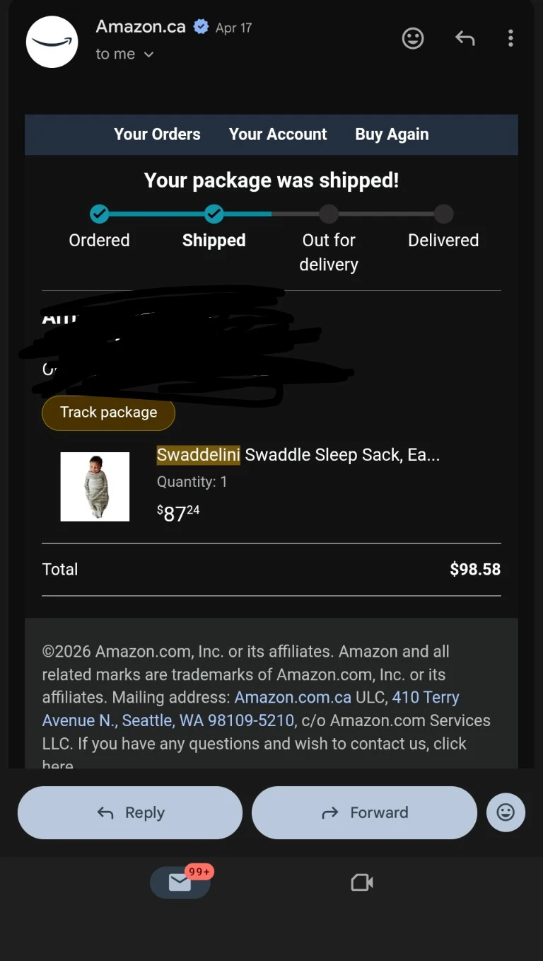 Swaddlini Swaddle Sleep Sack - Grey - photo 5
