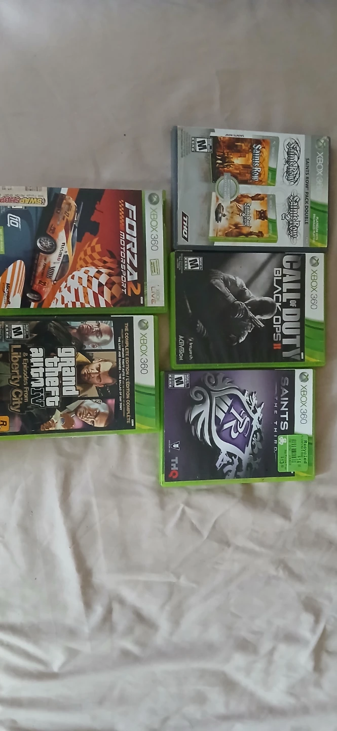 Collection of Xbox 360 Video Games