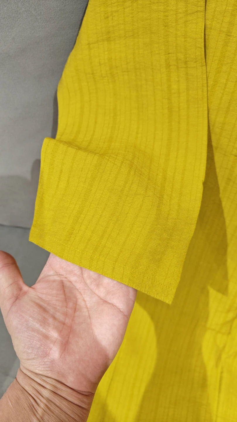 Yellow Kurti with Beaded Embellishment - photo 5