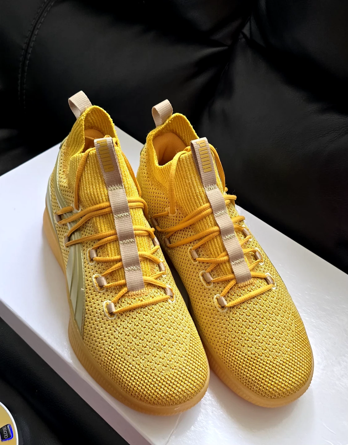Brand new Puma Clyde Glitter Gold for sale - photo 2