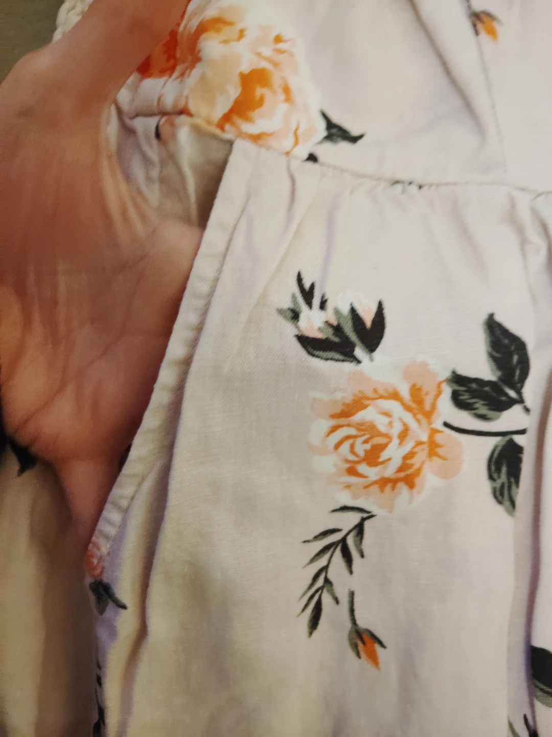 Old Navy Pink Flower Cami Midi Dress Size L - photo 4