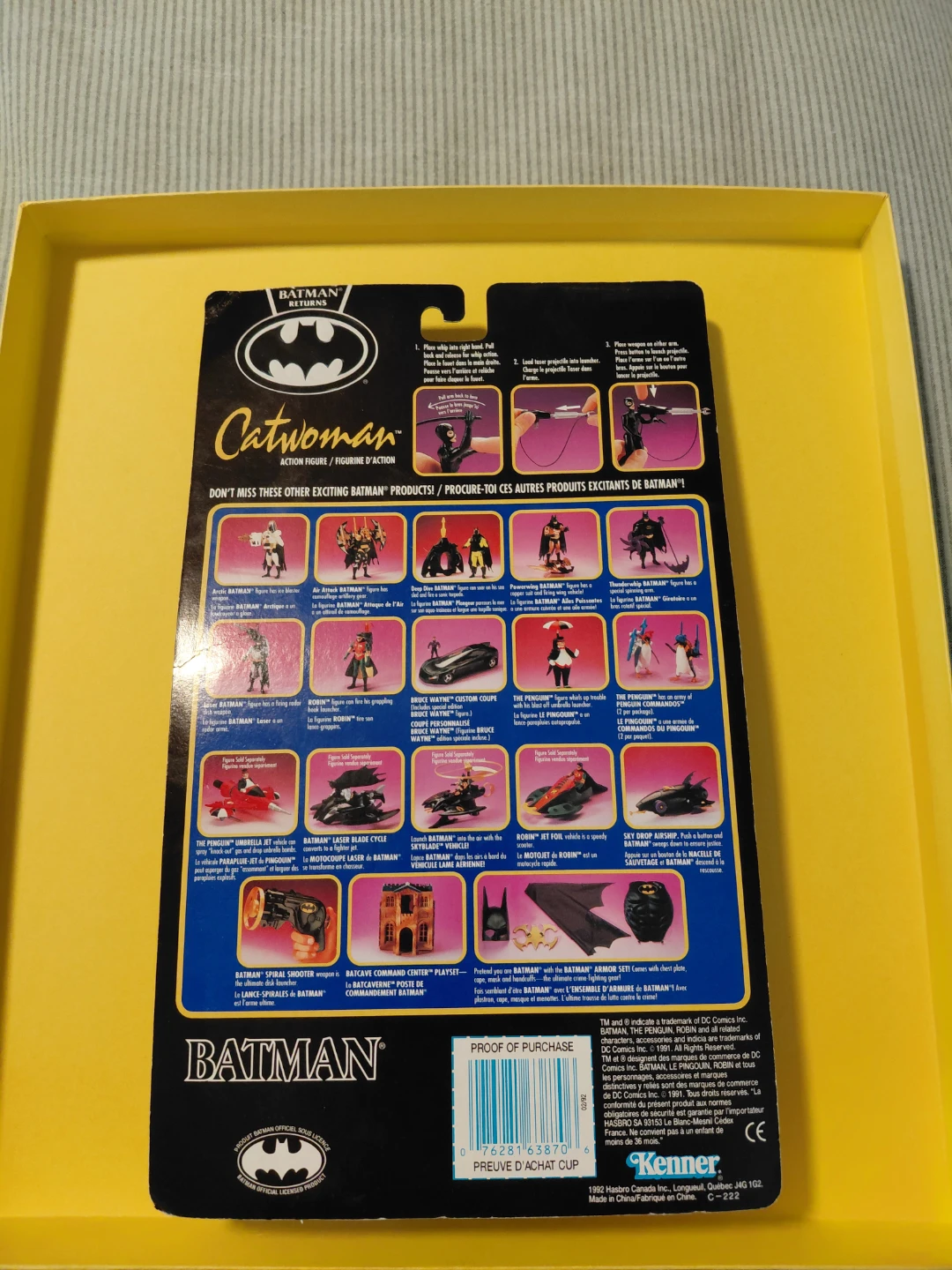 Kenner Batman Returns Catwoman Action Figure - photo 2