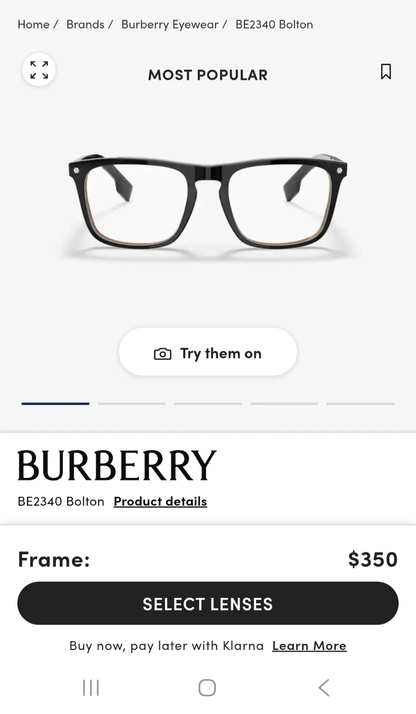Burberry BE2340 Bolton Eyeglasses - photo 4