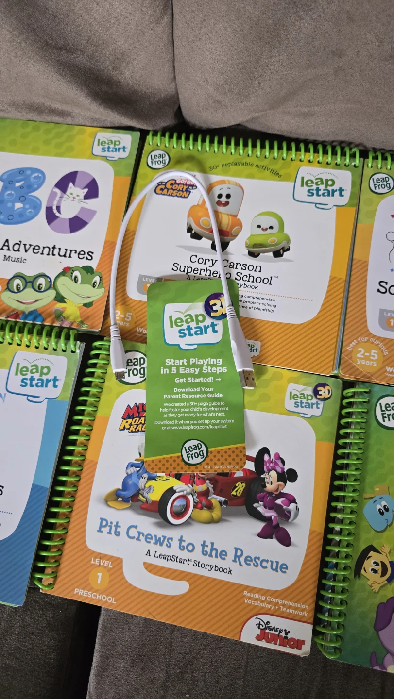 LeapFrog LeapStart 3D Learning System + 6-Book Library - photo 3