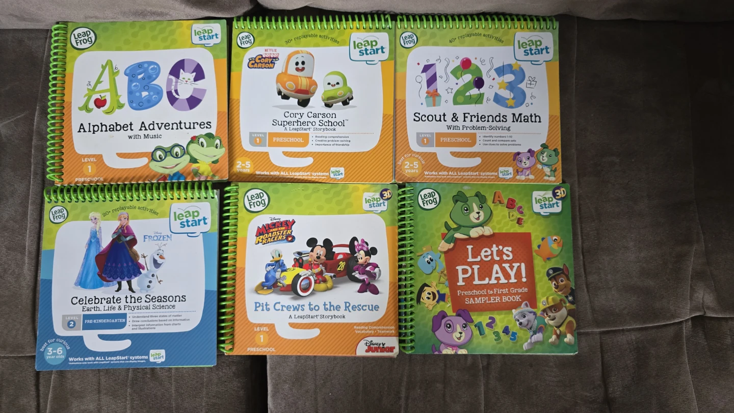 LeapFrog LeapStart 3D Learning System + 6-Book Library - photo 4