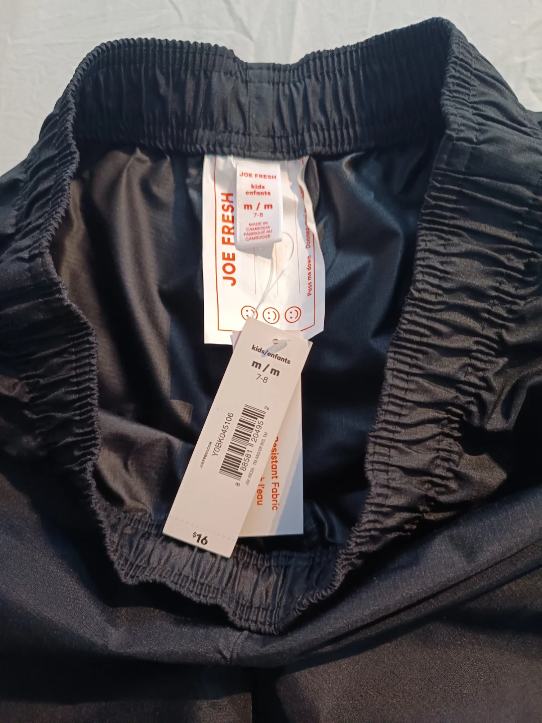 Joe Fresh Kids Track Pants Size M/M (7-8) - photo 2