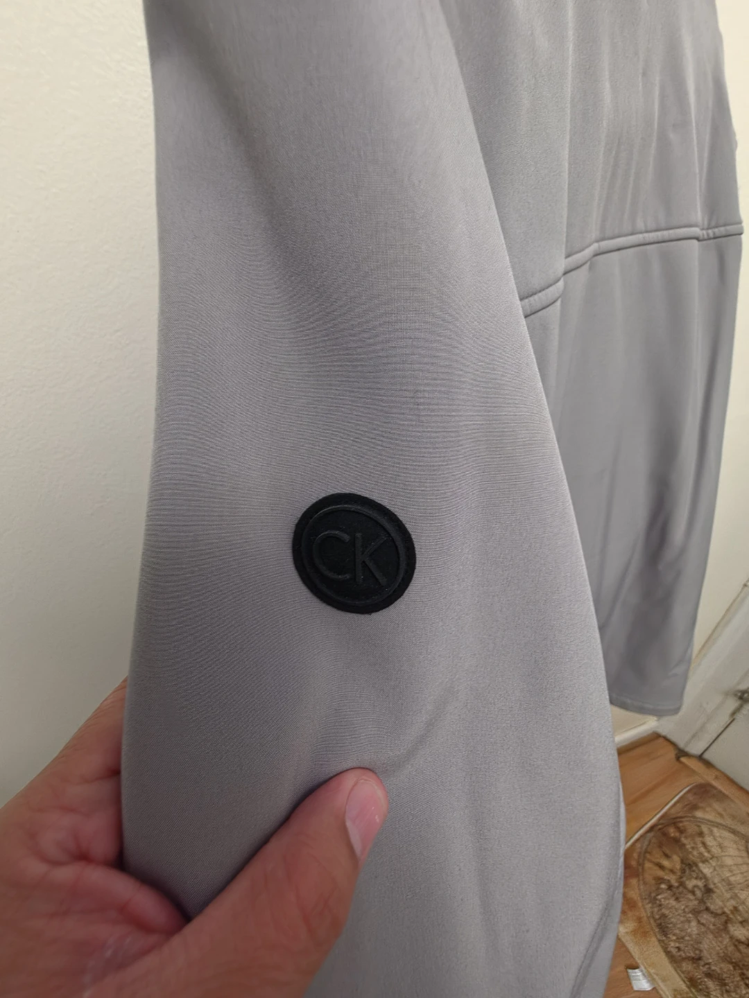 Calvin Klein Men's Gray Jacket - Size L - photo 4