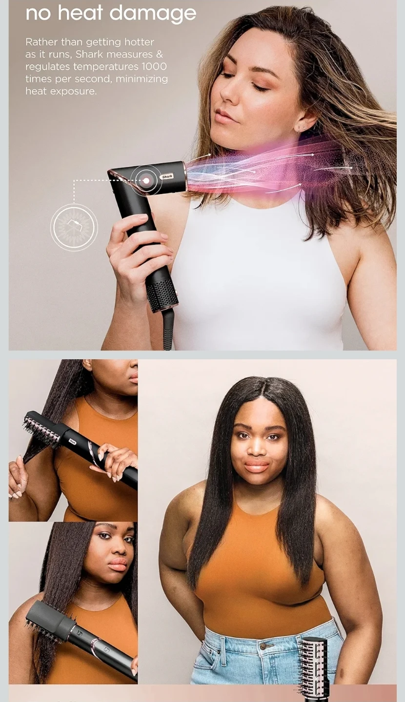 New Shark Hair Dryer | FlexStyle Hair Styling System - photo 5