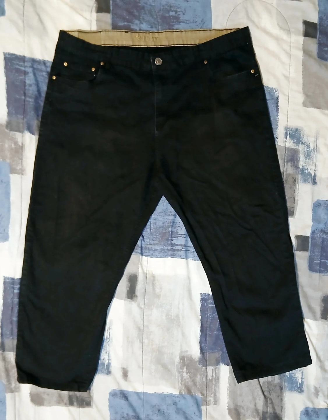 Men XXL 42x28 Chertex Black Jeans