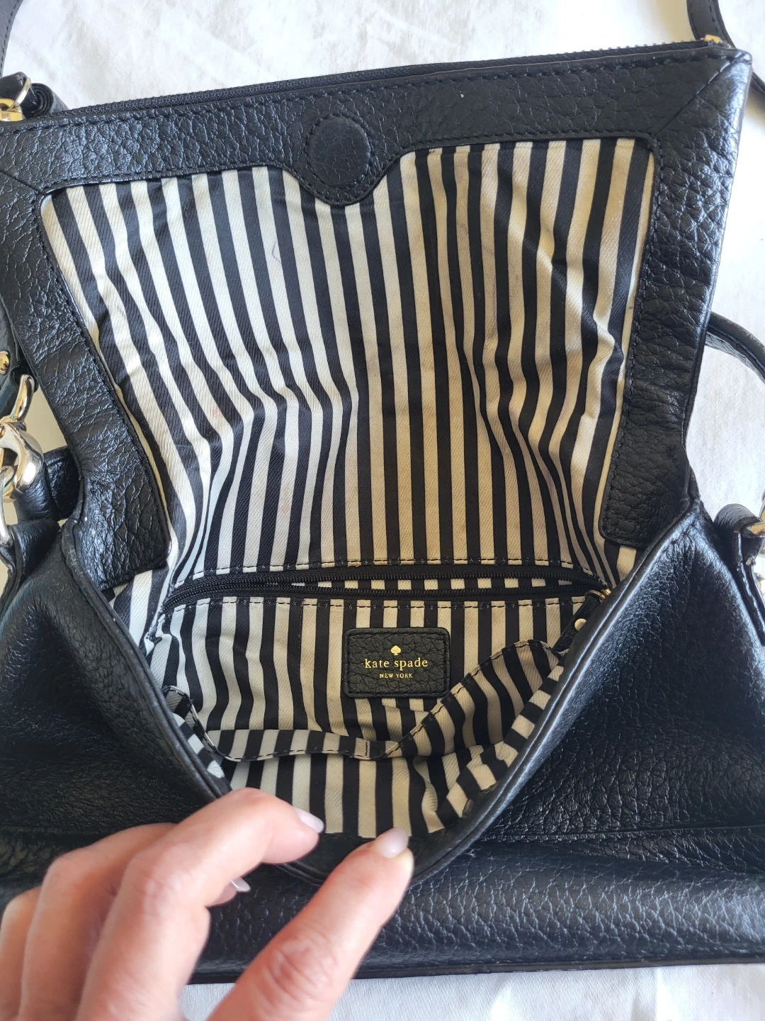 Kate Spade Black Leather Shoulder Bag - photo 3
