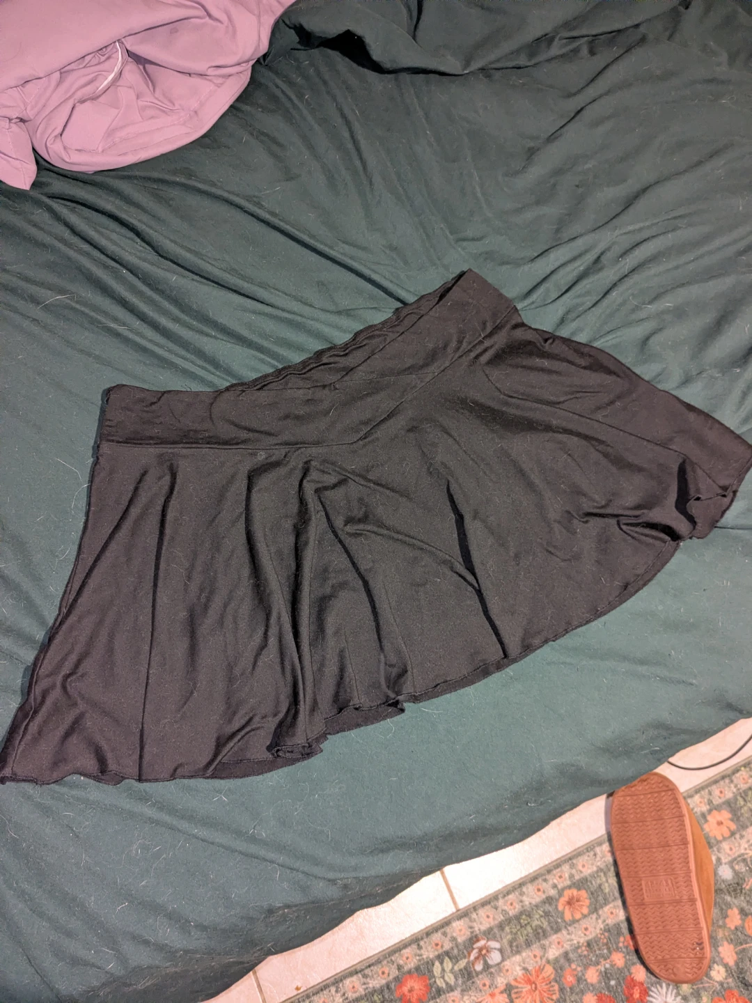 Black skirt