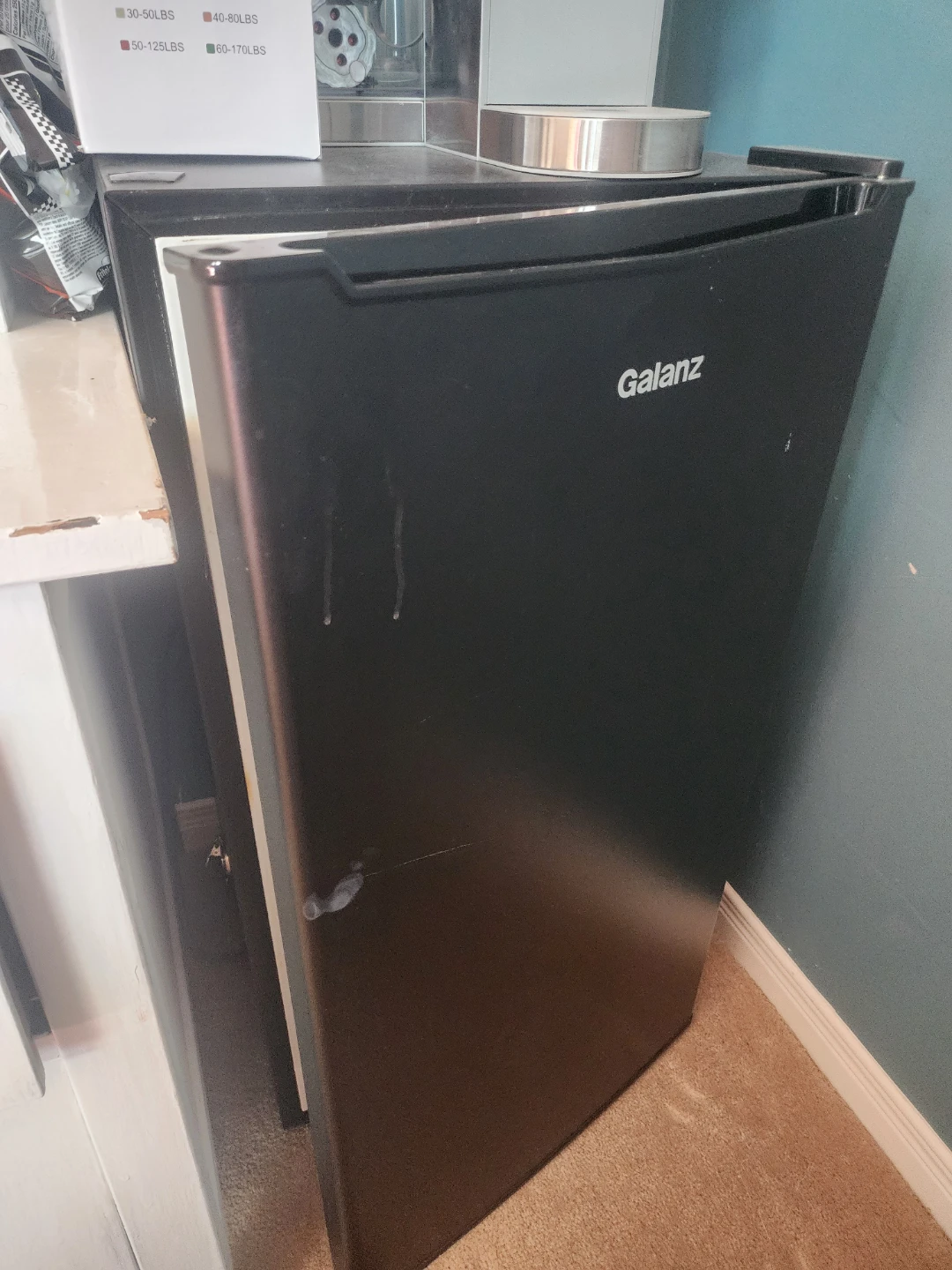 Galanz Black Mini Fridge
