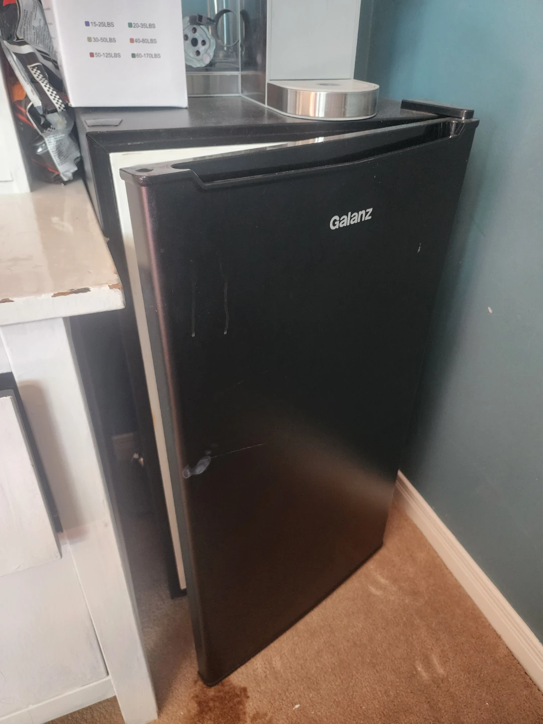 Galanz Black Mini Fridge - photo 2