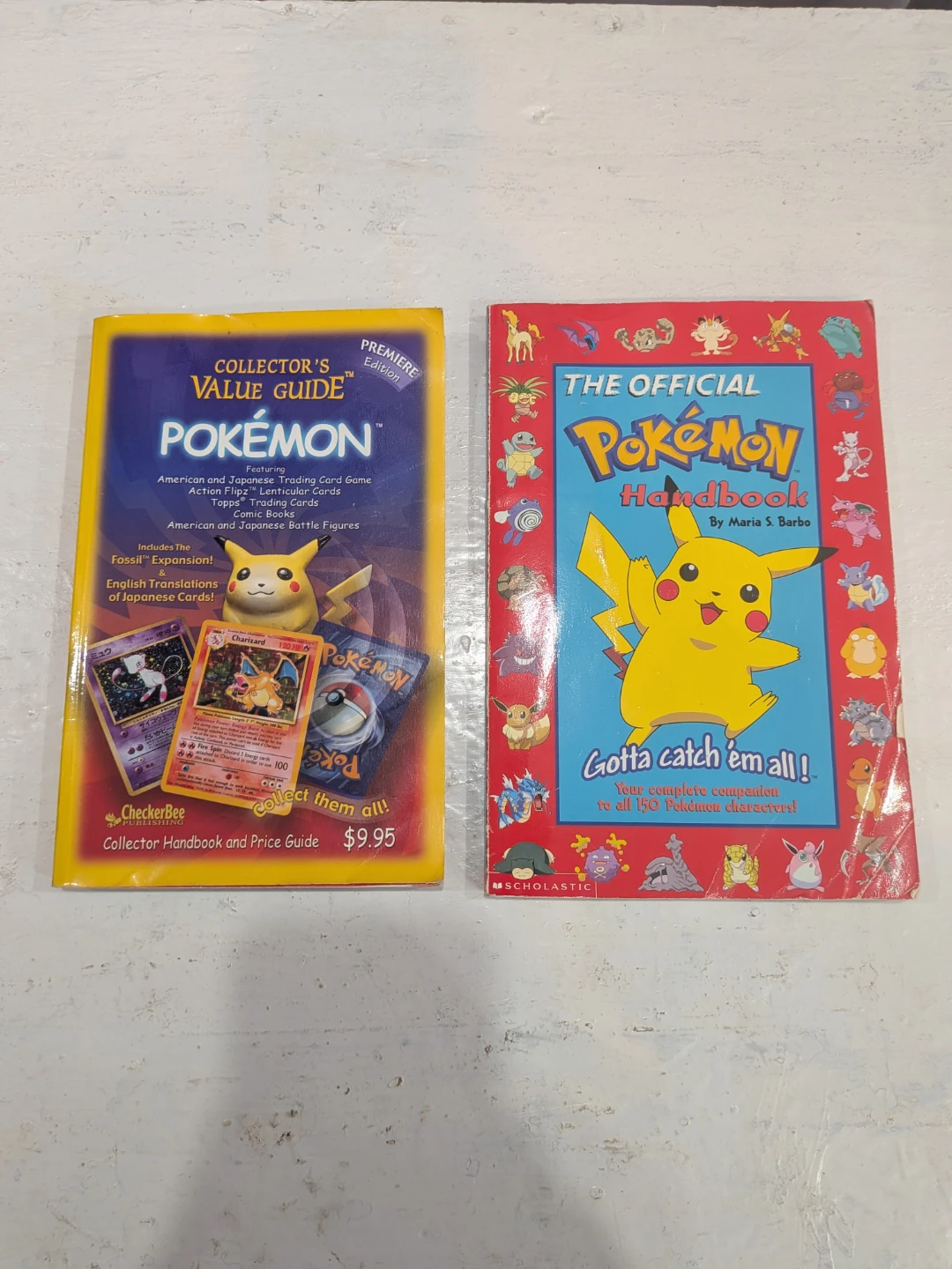 Pokemon Collector's Value Guide & Handbook Lot