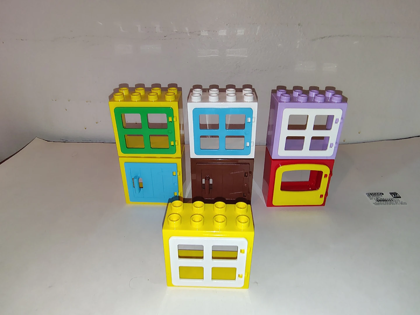 Duplo Lego Blocks Windows & Doors