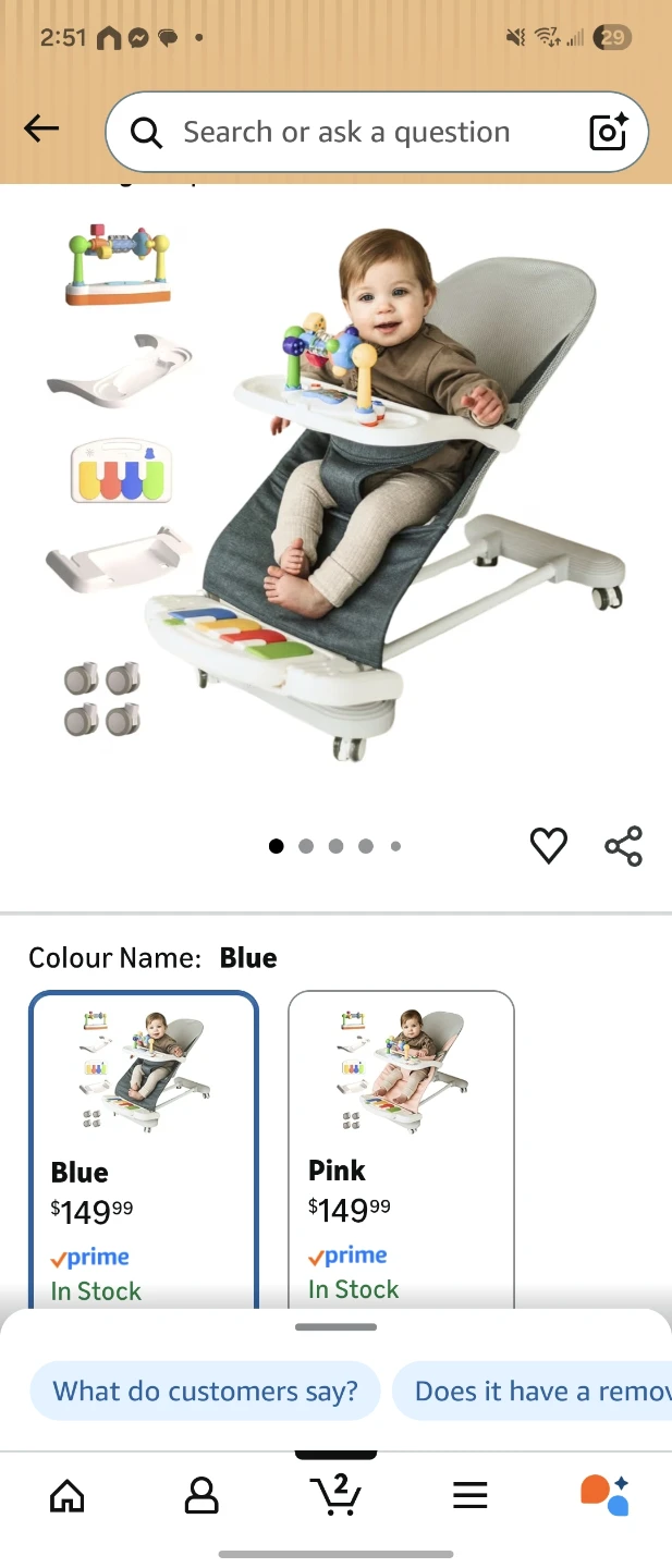 Baby bouncer - photo 3