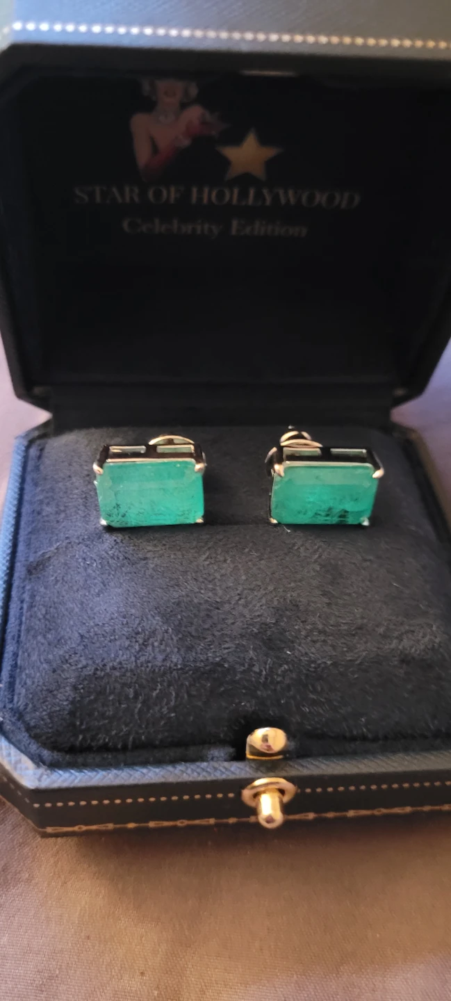 Star of Hollywood Emerald Earrings