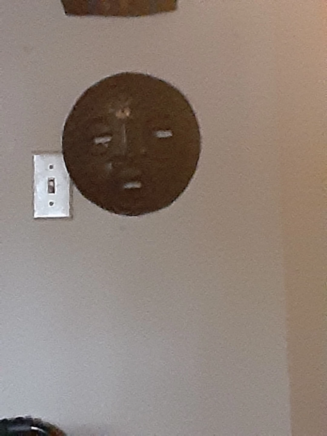 Wooden Tribal Mask Wall Decor - photo 2