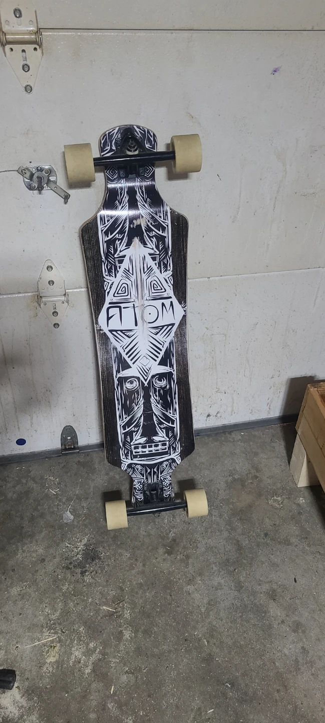 Atom Longboard Skateboard - photo 2